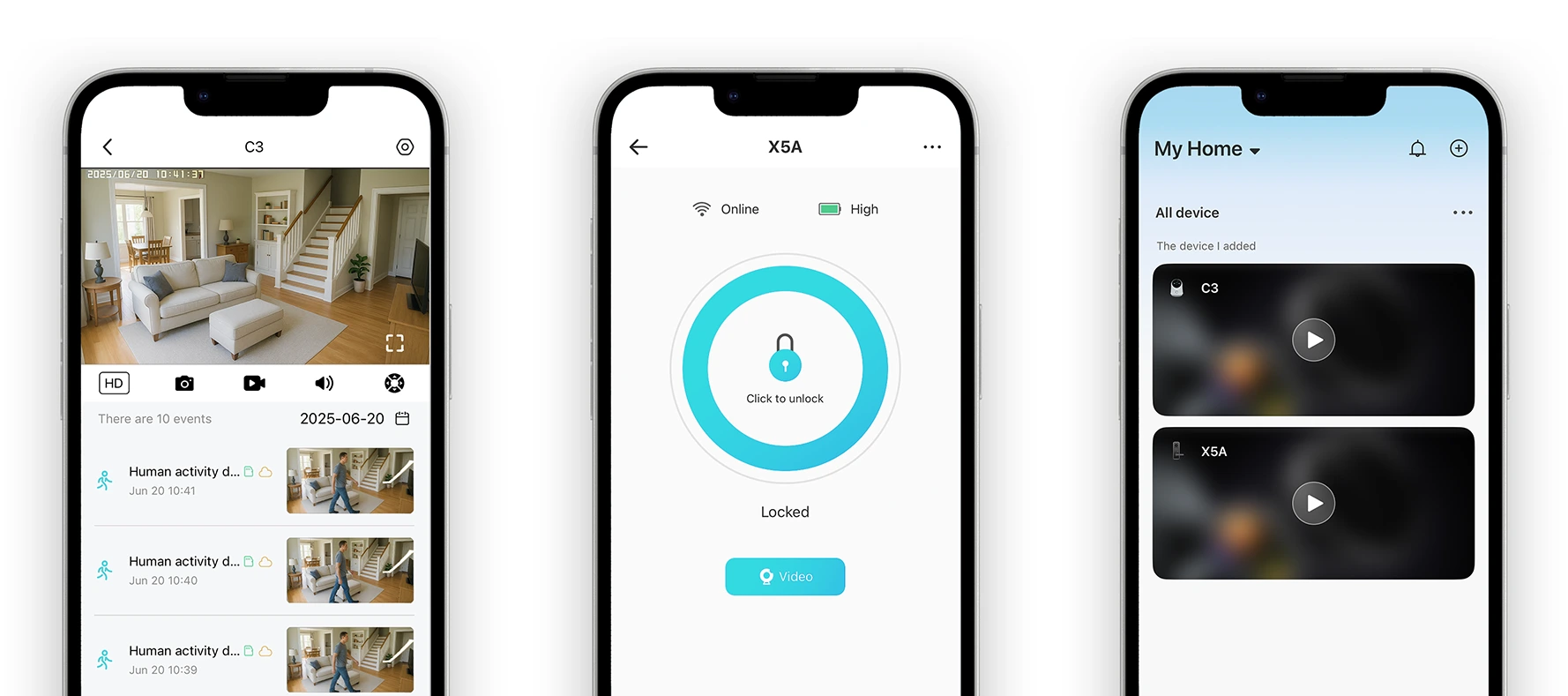 HTEK OEM app interfaces